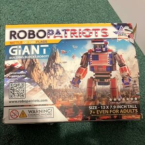 Robopatriots Giant Building Blocks Robot